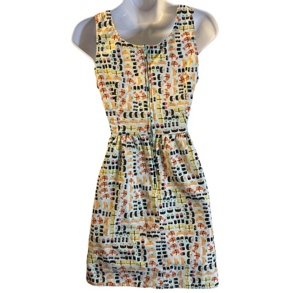 Small sushi print dress - Picture 4 of 7